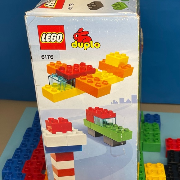 LEGO Duplo Basic Bricks 6176 Kids Building Blocks, 80 Pieces. Box damage Notes - Picture 4 of 7